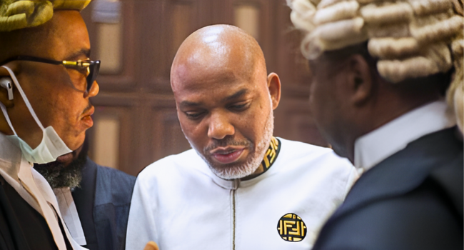 BREAKING: Nnamdi Kanu Seeks Negotiation With FG Over Trial
