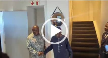 Just In: Tinubu Meets South Africa President, Ramaphosa [Video]