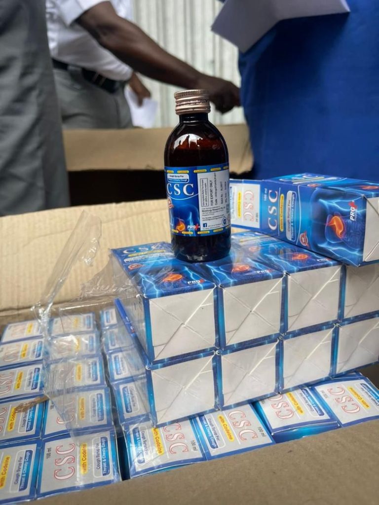 NDLEA Intercepts Codeine Syrup, Loud Consignments Worth Over N2.1Billion At Lagos, Port Harcourt Airports [Photos]