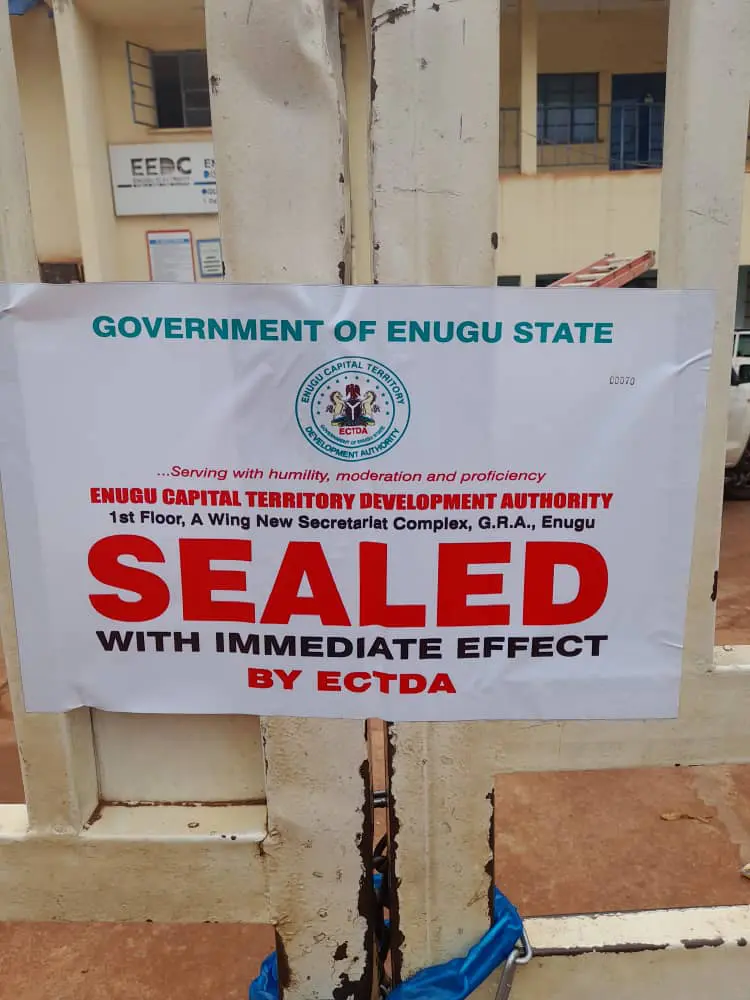 Drama As Enugu Govt Seals EEDC Offices Following Disconnection Notice 