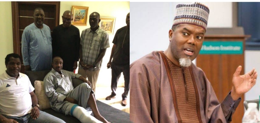 You're Yet To Visit Widows Of Slain Soldiers In Aba -- Omokri Calls Out Peter Obi For Visiting Injured Ex- Super Eagles Player, Babangida Following Car Crash 