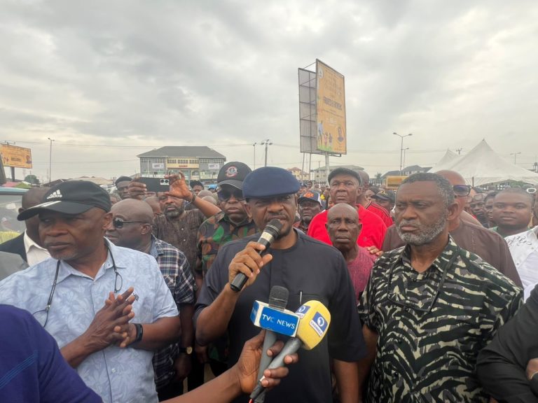 Photos: Political Leaders Rally In Solidarity March For Wike Amid Rivers Crisis