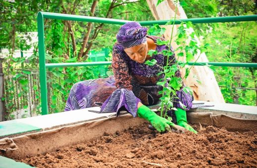 First Lady Unveils Vegetable Garden At State House, Abuja [Video]
