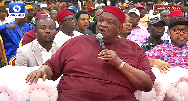 Gov Mbah, Benjamin Kalu Mourn Ohanaeze Ndigbo PG, Iwuanyanwu