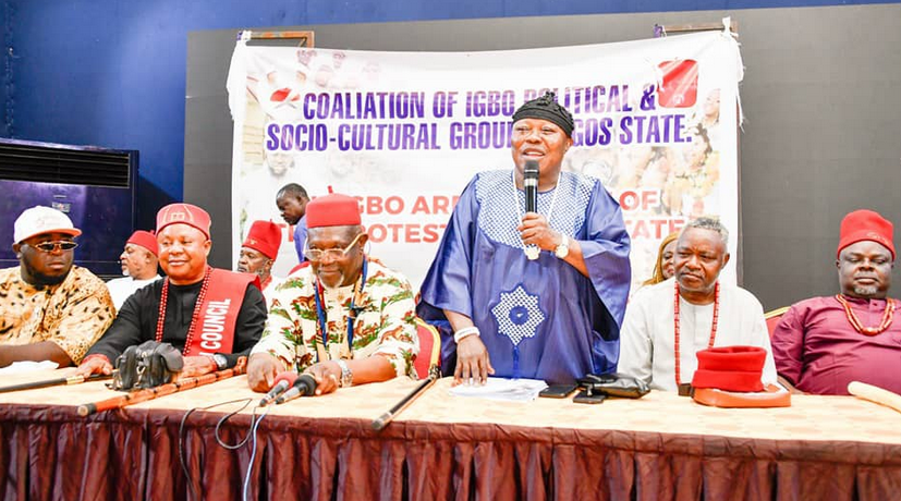 ‘We Can’t Destroy What We Partly Built’ — Ndigbo Lagos Rejects Planned Protest
