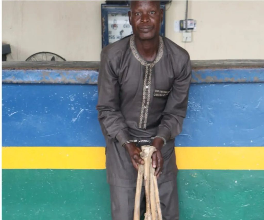 Man Arrested With Human Body Parts In Abuja