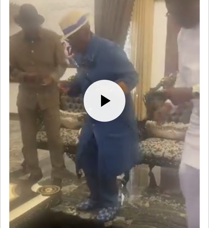 Wike Shows Off New Dance Moves In Multi-Million Naira Outfit [VIDEO]