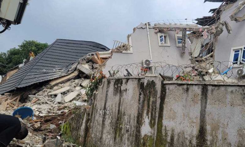 BREAKING: Again, Many Trapped as Another Building Collapses in Abuja [PHOTOS]