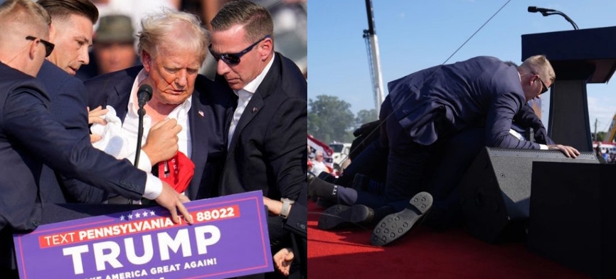 We Told Police About Gunmen At Rooftop But They Let Trump Speak – Eyewitness Slams US Police