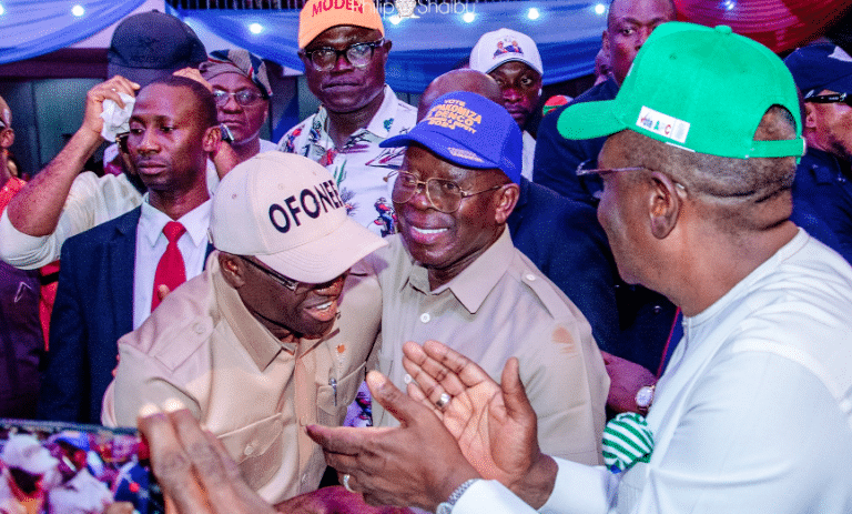 Oshiomhole Reacts To Shaibu’s Return To APC