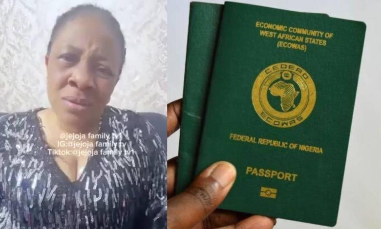 VIDEO: I’ve Been Bearing A Lot – Woman Who Tore Husband’s Passport Speaks