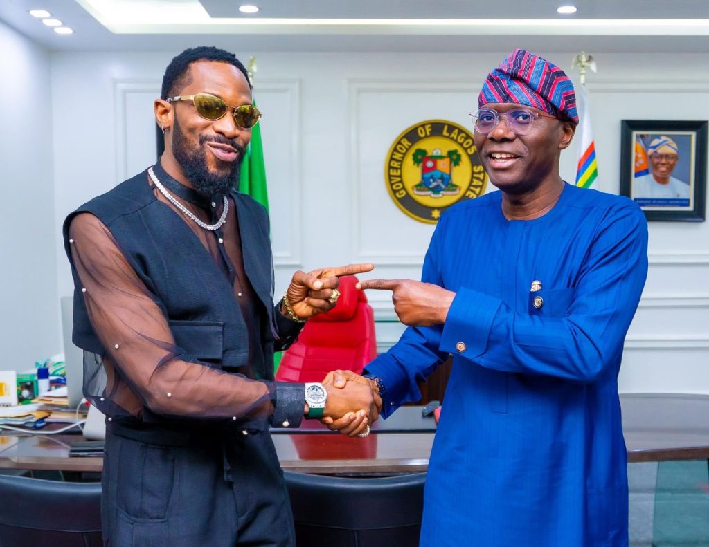 Singer D'banj Visits Gov Sanwo-Olu Ahead Of Album Unavailing [Photos]