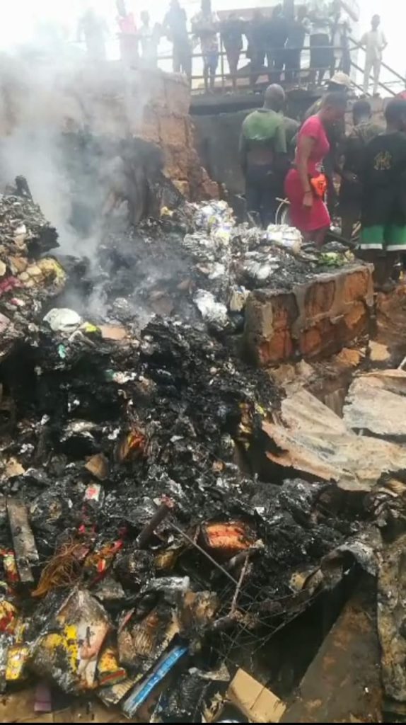 Fire Guts Popular Anambra Spare Parts Market