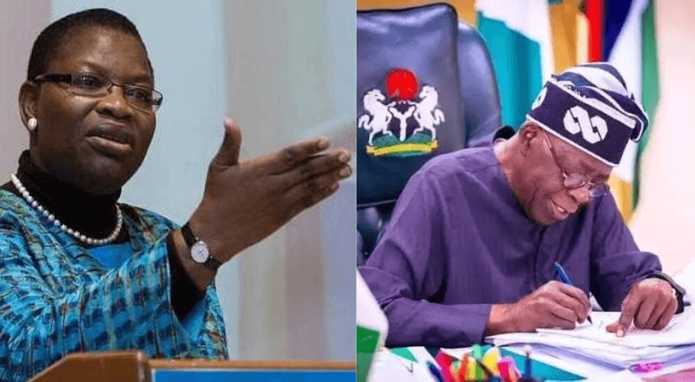 “No Argument Justifies Purchase Of 14-year-old Plane By Tinubu” – Oby Ezekwesili