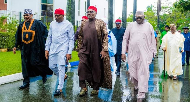 Fubara Receives PDP BoT Members In Rivers