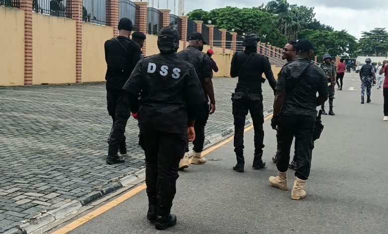 Viral Video Shows DSS Staff Celebrating After Yusuf Bichi’s Removal From Office By Tinubu [Watch]