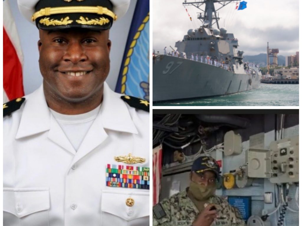 Nigerian-born Captain Kelechi Ndukwe Becomes First Nigerian To Command US Navy Warship