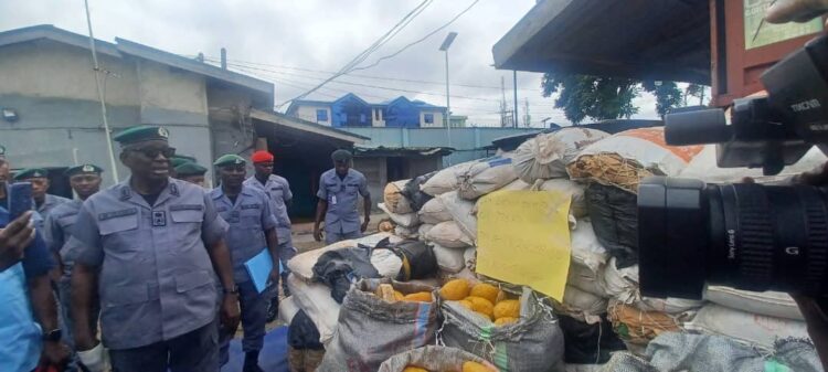 Customs Seizes ₦8 Billion Worth Of Smuggled Goods In Lagos [Photos]