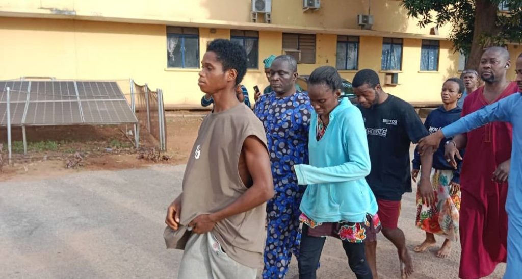 Police Parade Father, Mother, Son, Three Others Over Killing Of Health College Student In Kwara