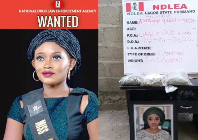 Wanted Ex-Beauty Queen Surrenders To NDLEA After Eight Months