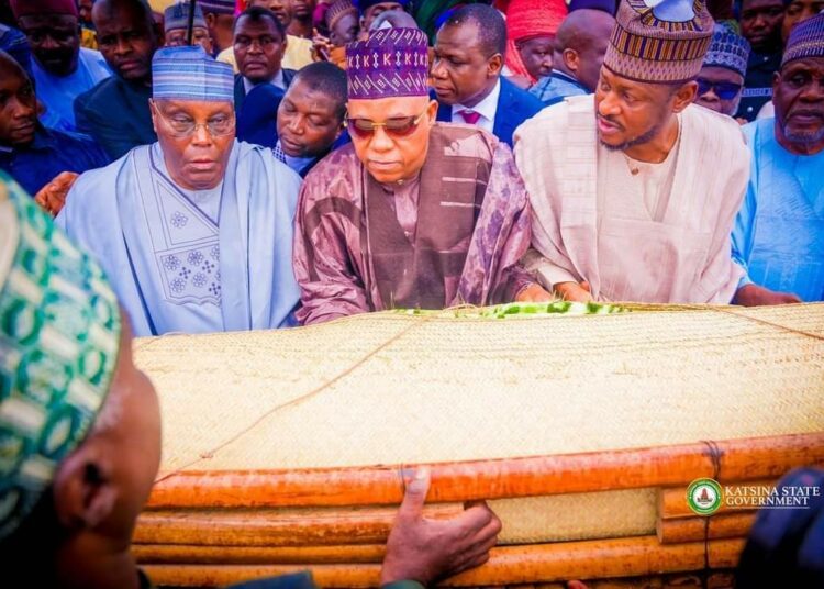 VP Shettima Leads Federal Govt’s Delegation To Late President Yar’Adua’s Mother’s Burial