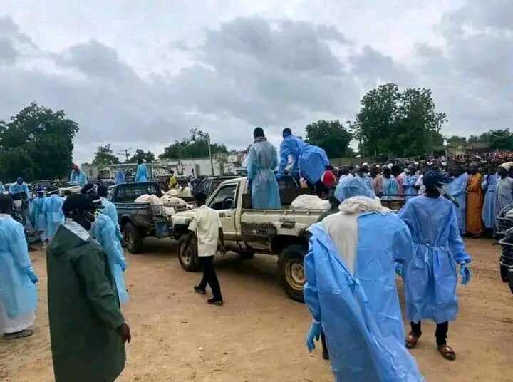 Tears As 77 Victims Of Boko Haram Attack Buried In Yobe [Photos]