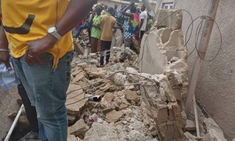 JUST IN: Kano Building Collapse Claims Two Lives 