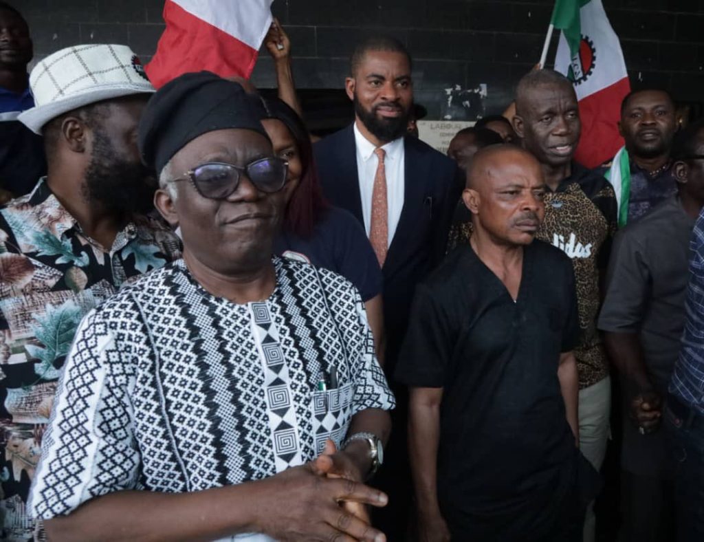 Femi Falana Reacts To Arrest Of NLC President, Joe Ajaero By DSS