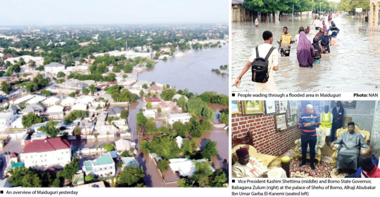 Flooding: Over 200,000 Displaced, Children Missing In Maiduguri