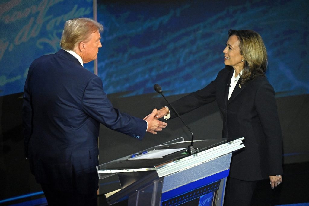 US Election Debate: ‘I’m Not Biden, You’re Running Against Me’ – Kamala Harris Knocks Trump