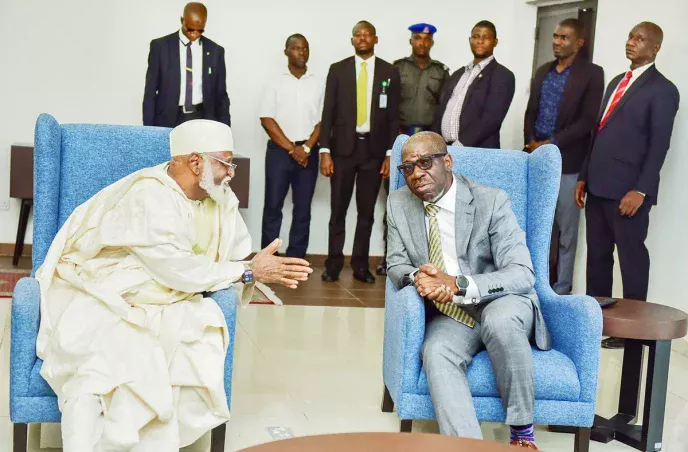 Why We May Not Sign Edo Guber Peace Accord - Gov Obaseki To Abdulsalami