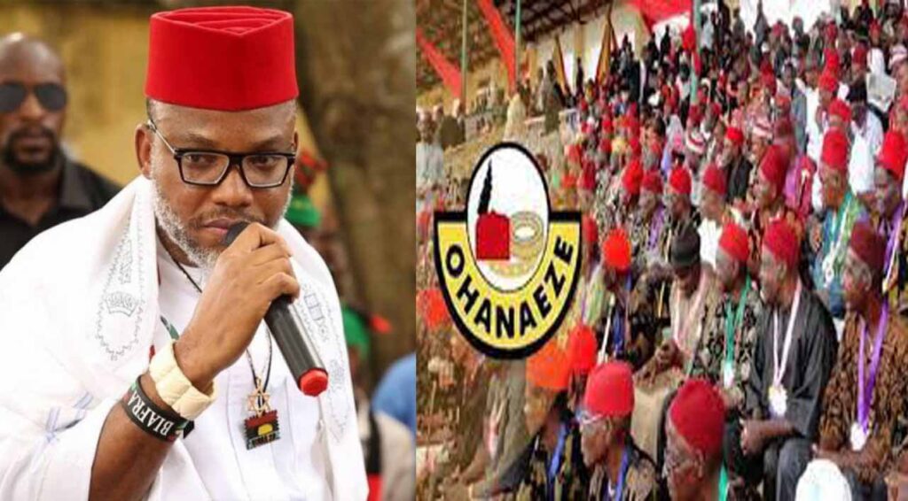 Southeast Governors Have Sacrificed Nnamdi Kanu For 2027 – Ohanaeze Ndigbo Laments