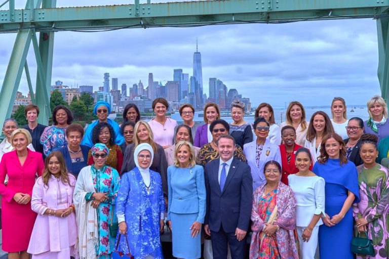 UNGA: Remi Tinubu Joins Global First Ladies At Jill Biden’s Farewell [Photos]