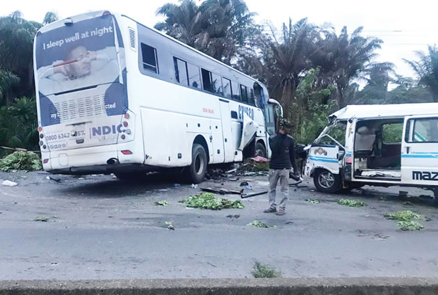 Bus Conveying Kano Pillars Players To Jos Involved In Accident