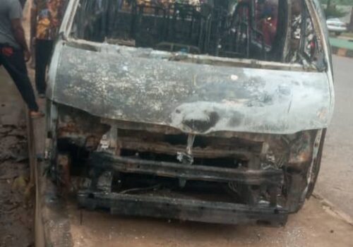 BREAKING: Five Burned to Death in Bus Accident on Abakaliki-Enugu Expressway