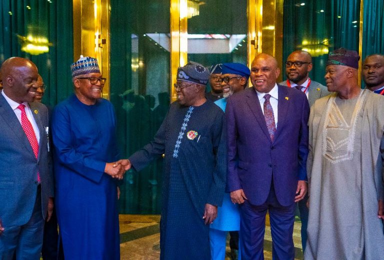 Details Of  Tinubu's Discussion With Dangote, Others About Petrol Emerge 