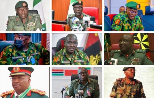 Check Out The Full List Of Chiefs Of Army Staff Since 1966