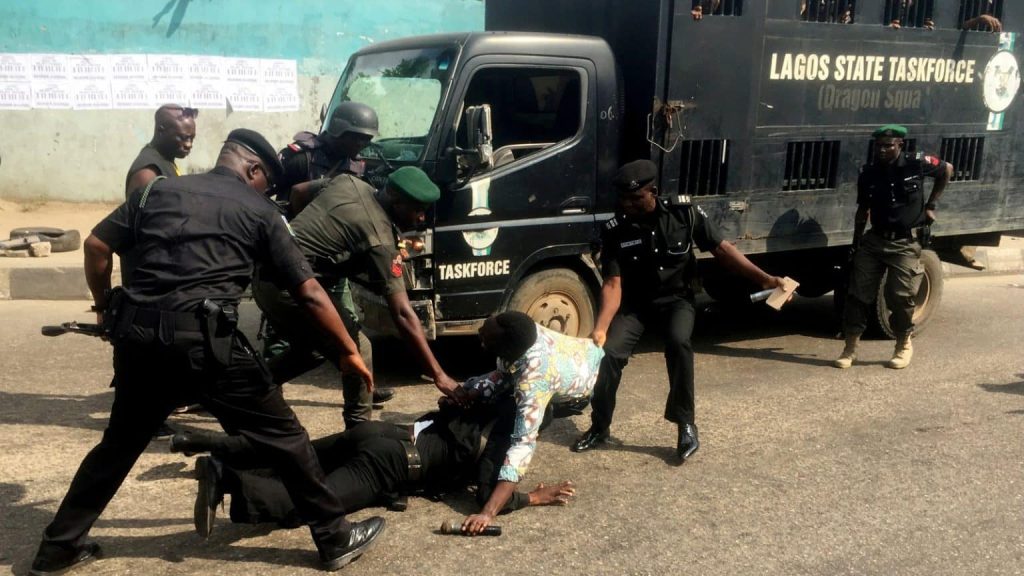 Lagos Task Force Dismisses Two Officers for Theft of Phone During Raid