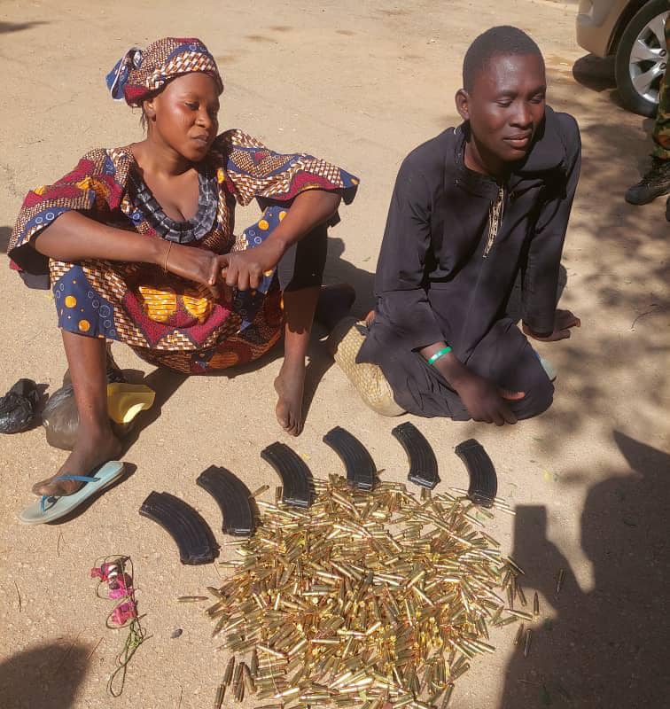 Nigerian Military Arrests 25-Year-Old Female Ammunition Courier Linked to Terrorist Kingpin Bello Turji in Zamfara