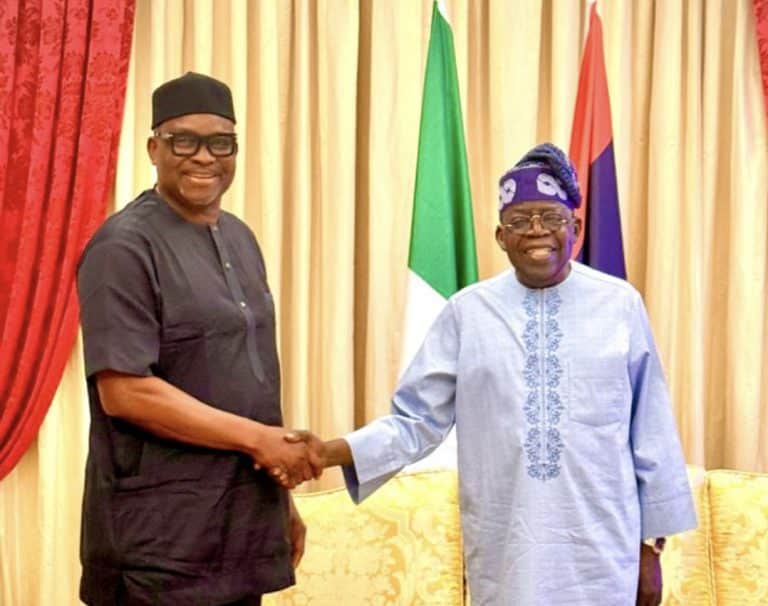 Fayose Visits President Tinubu in Lagos, Advises Atiku to Exit Politics [Photos]