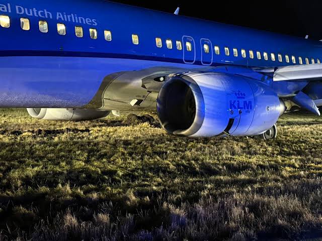 KLM Flight to Amsterdam Makes Emergency Landing in Norway, Skids Off Runway