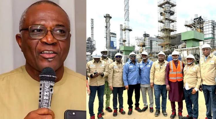 Onanuga Urges Nigerians to Ignore Naysayers, Shares Insights from Port Harcourt Refinery Visit
