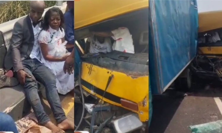 Newlywed Couple Among 18 Injured in Horrific Multi-Vehicle Accident on Third Mainland Bridge