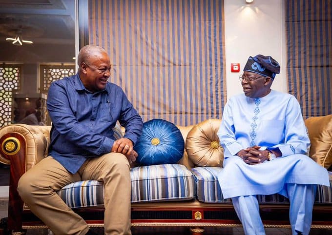 Tinubu Congratulates Ghana's President-Elect Mahama Following Election Victory