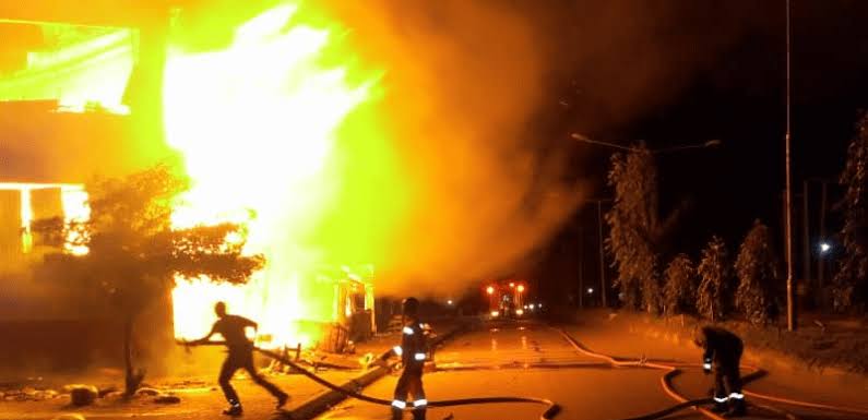 Tragedy Strikes as Fire Guts Christ Apostolic Church During Vigil in Ibadan