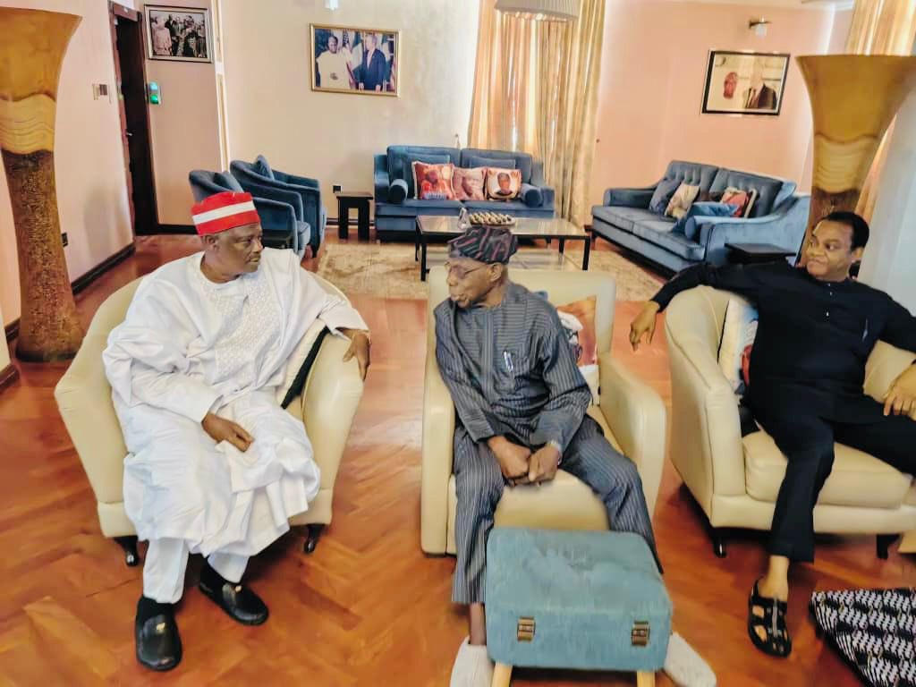 Details of Kwankwaso and Donald Duke’s Meeting with Obasanjo Revealed