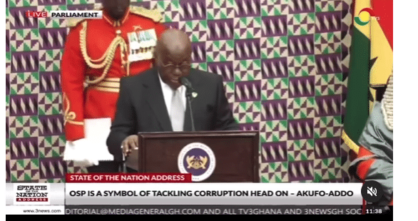 Moment Ghana's President, Akufo-Addo’s ADC Collapses During Parliamentary Session [Video]