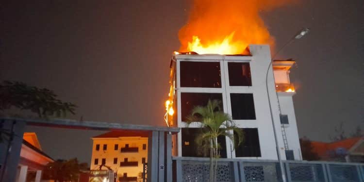 Fire Engulfs Popular Abuja Hotel