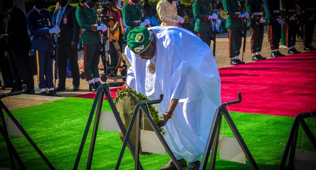 Tinubu, Shettima, and Governors Commemorate Armed Forces Remembrance Day [Photos]