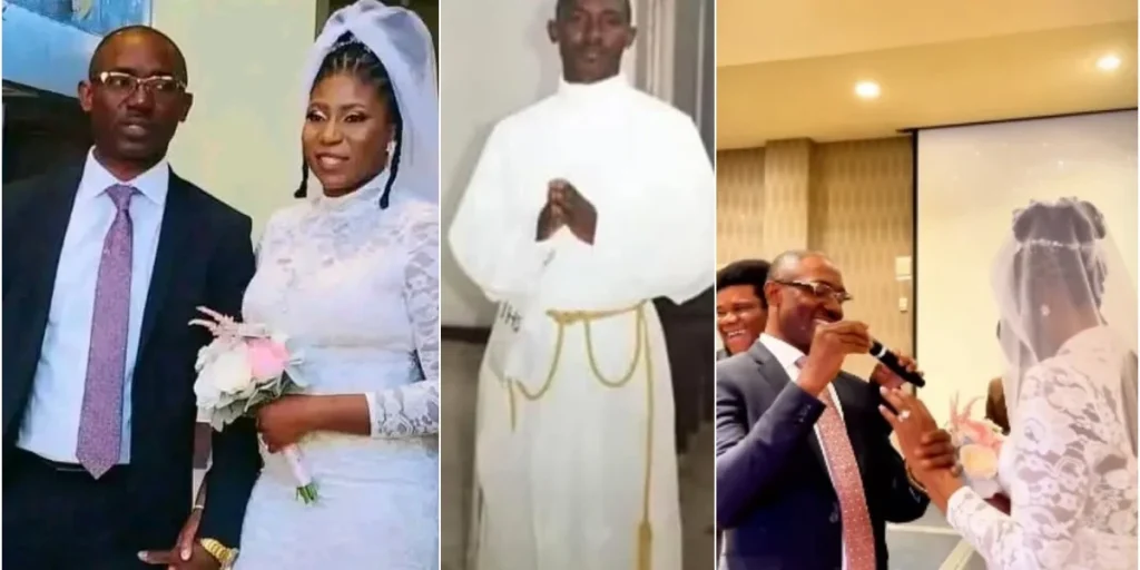 Suspended Catholic priest’s Wife Gives Testimony, Shares Their Love Story and How They Met